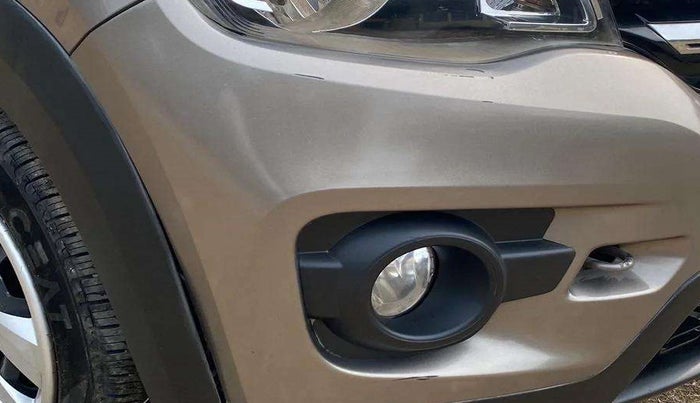 2019 Renault Kwid RXT 0.8 (O), Petrol, Manual, 41,493 km, Front bumper - Minor scratches