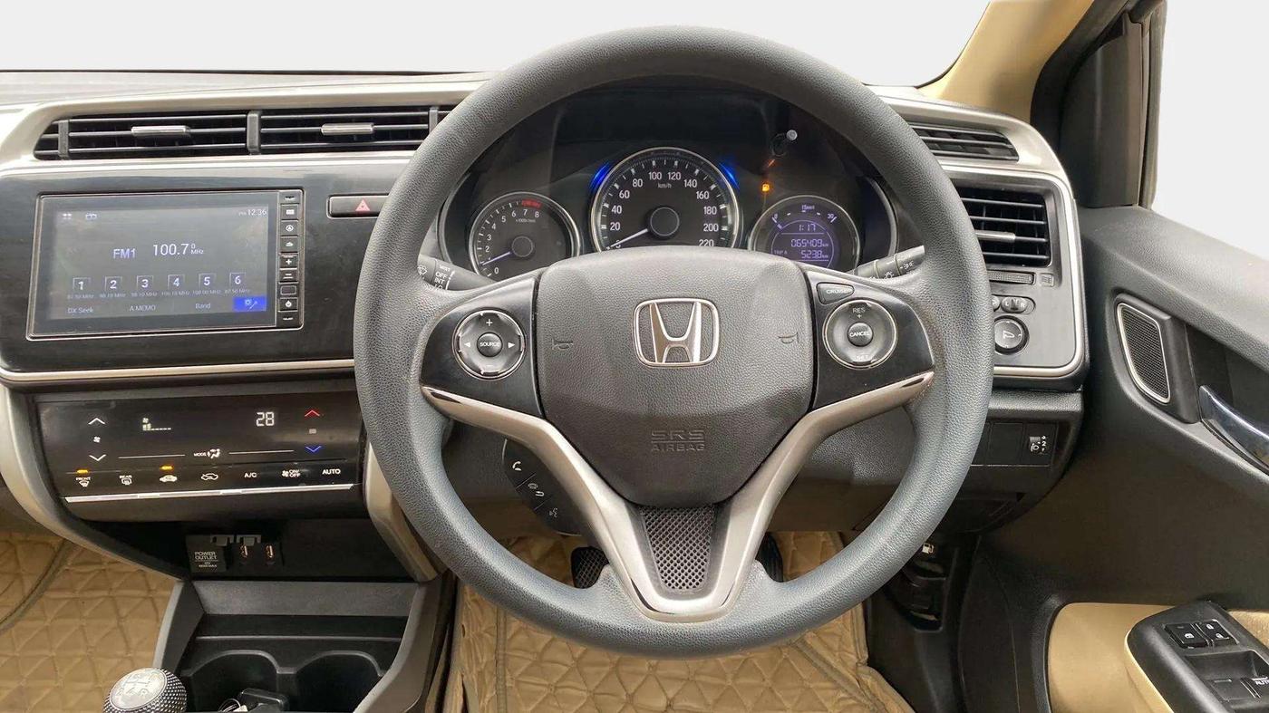 2021 Honda City 1.5L I-VTEC V MT 4TH GEN, Petrol, Manual, 65,422 km, Steering Wheel Close Up