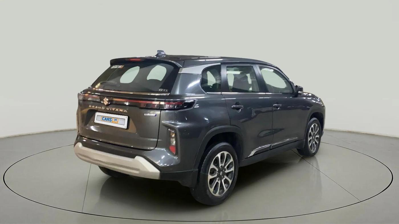 2023 Maruti Grand Vitara ZETA SMART HYBRID AT, Petrol, Automatic, 8,939 km, Right Back Diagonal