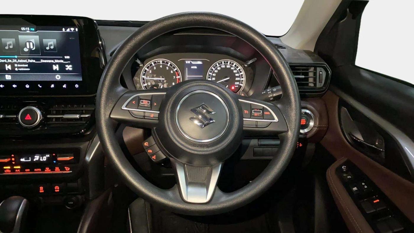 2023 Maruti Grand Vitara ZETA SMART HYBRID AT, Petrol, Automatic, 8,939 km, Steering Wheel Close Up