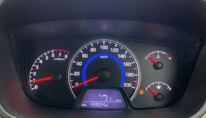 2015 Hyundai Grand i10 SPORTZ 1.2 KAPPA VTVT, Petrol, Manual, 49,770 km, Odometer Image