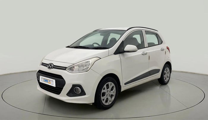 2015 Hyundai Grand i10 SPORTZ 1.2 KAPPA VTVT, Petrol, Manual, 49,770 km, Left Front Diagonal