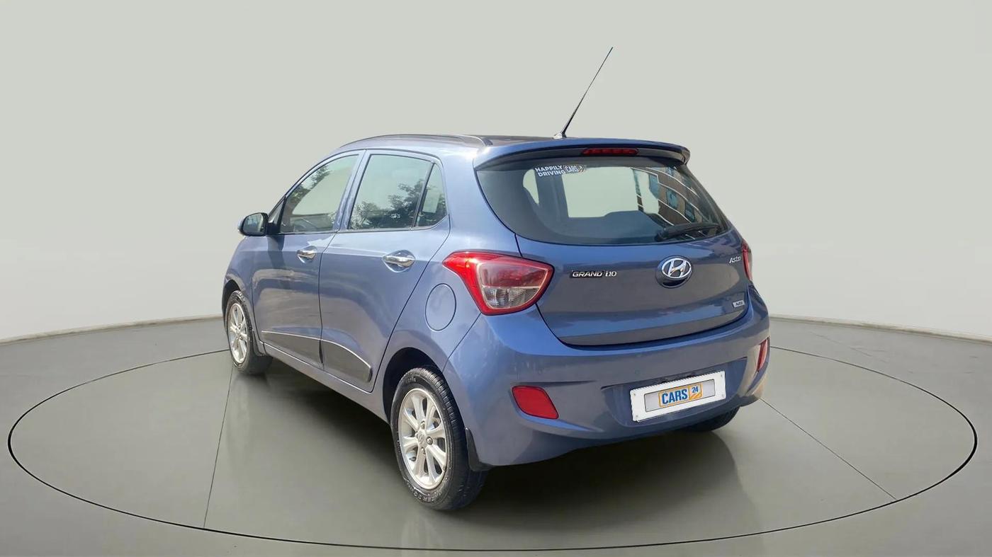 2015 Hyundai Grand i10 ASTA AT 1.2 KAPPA VTVT, Petrol, Automatic, 71,813 km, Left Back Diagonal