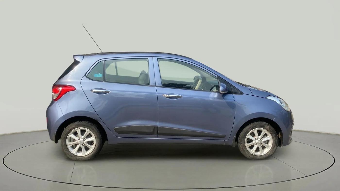 2015 Hyundai Grand i10 ASTA AT 1.2 KAPPA VTVT, Petrol, Automatic, 71,813 km, Right Side View