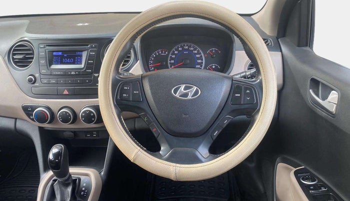 2015 Hyundai Grand i10 ASTA AT 1.2 KAPPA VTVT, Petrol, Automatic, 71,813 km, Steering Wheel Close Up