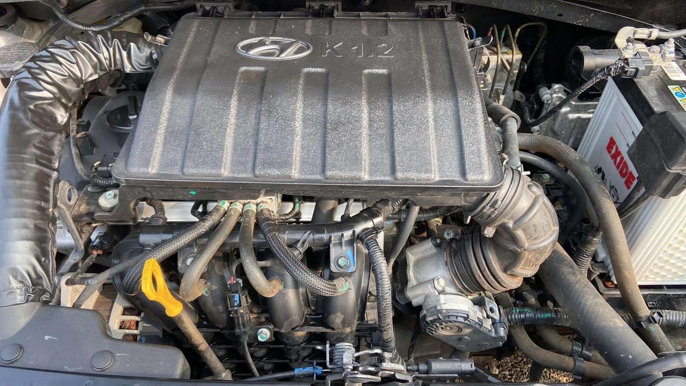 2023 Hyundai AURA SX 1.2 CNG, CNG, Manual, 32,076 km, Open Bonet