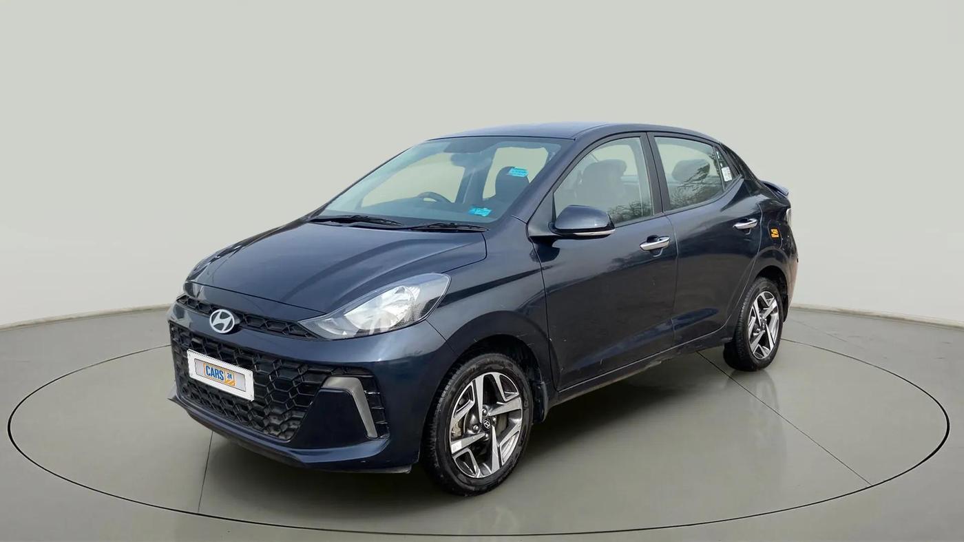 2023 Hyundai AURA SX 1.2 CNG, CNG, Manual, 32,076 km, Left Front Diagonal