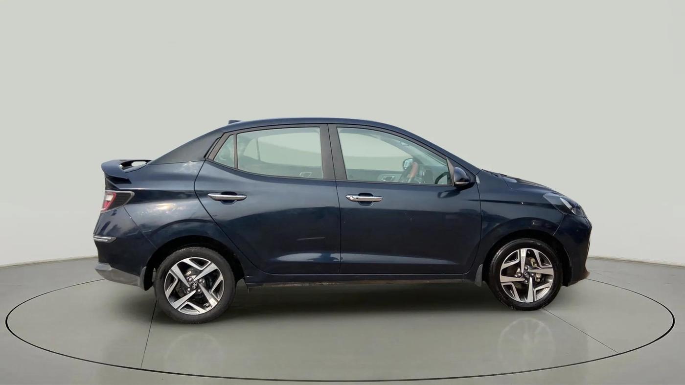 2023 Hyundai AURA SX 1.2 CNG, CNG, Manual, 32,076 km, Right Side View