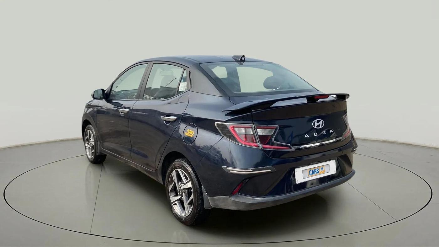 2023 Hyundai AURA SX 1.2 CNG, CNG, Manual, 32,076 km, Left Back Diagonal