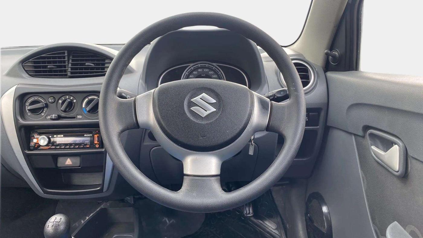 2013 Maruti Alto 800 LXI, Petrol, Manual, 33,669 km, Steering Wheel Close Up