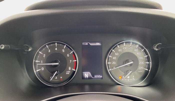 2022 Maruti Baleno ALPHA 1.2 AGS, Petrol, Automatic, 22,784 km, Odometer Image