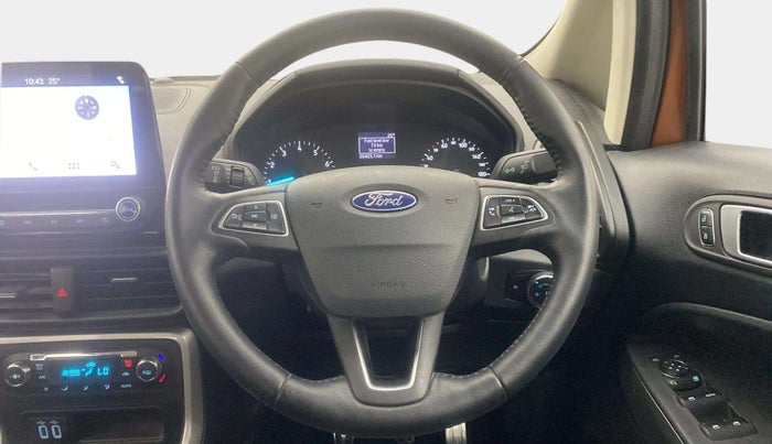 2018 Ford Ecosport TITANIUM 1.5L PETROL, Petrol, Manual, 26,474 km, Steering Wheel Close Up
