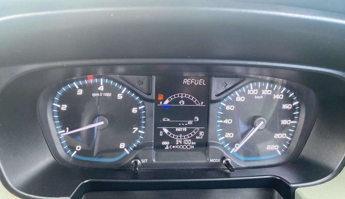 2022 Tata PUNCH ADVENTURE MT, Petrol, Manual, 34,119 km, Odometer Image
