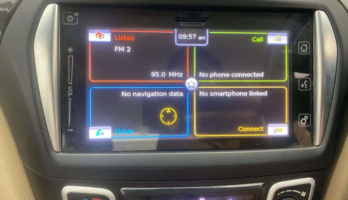 2017 Maruti Ciaz ALPHA 1.4 PETROL, Petrol, Manual, 55,407 km, Infotainment system - GPS Card not working/missing