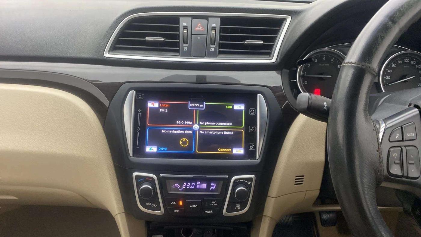 2017 Maruti Ciaz ALPHA 1.4 PETROL, Petrol, Manual, 55,407 km, Air Conditioner