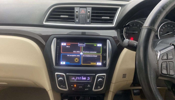 2017 Maruti Ciaz ALPHA 1.4 PETROL, Petrol, Manual, 55,407 km, Air Conditioner