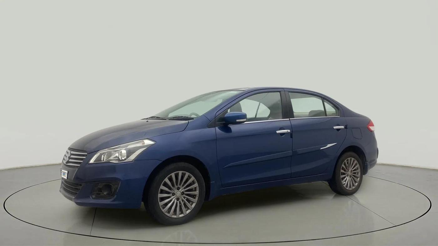 2017 Maruti Ciaz ALPHA 1.4 PETROL, Petrol, Manual, 55,407 km, Left Front Diagonal