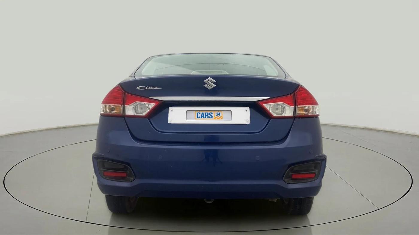 2017 Maruti Ciaz ALPHA 1.4 PETROL, Petrol, Manual, 55,407 km, Back/Rear