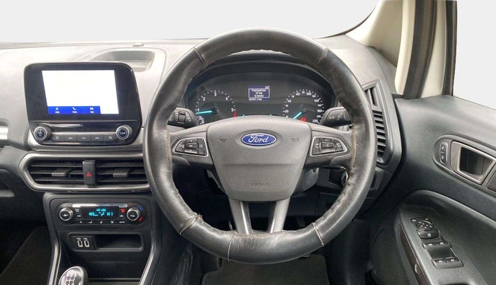 2018 Ford Ecosport TREND 1.5L DIESEL, Diesel, Manual, 66,405 km, Steering Wheel Close Up