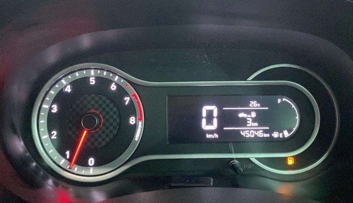 2020 Hyundai GRAND I10 NIOS SPORTZ 1.2 KAPPA VTVT DUAL TONE, Petrol, Manual, 45,075 km, Odometer Image
