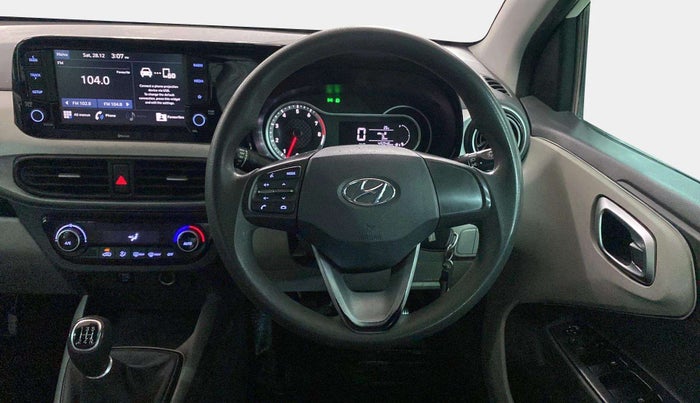 2020 Hyundai GRAND I10 NIOS SPORTZ 1.2 KAPPA VTVT DUAL TONE, Petrol, Manual, 45,075 km, Steering Wheel Close Up