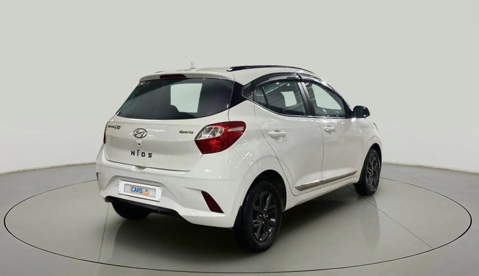2020 Hyundai GRAND I10 NIOS SPORTZ 1.2 KAPPA VTVT DUAL TONE, Petrol, Manual, 45,075 km, Right Back Diagonal