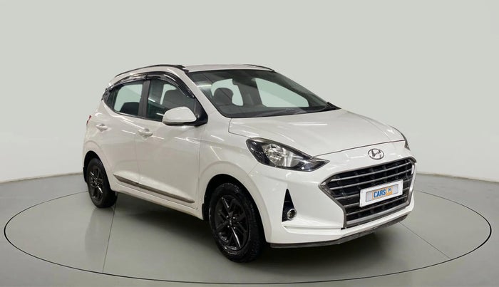2020 Hyundai GRAND I10 NIOS SPORTZ 1.2 KAPPA VTVT DUAL TONE, Petrol, Manual, 45,075 km, Right Front Diagonal