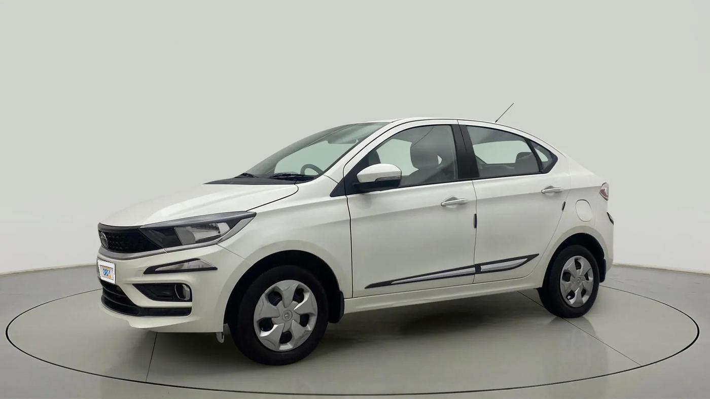 2021 Tata TIGOR XZ PETROL, Petrol, Manual, 13,129 km, Left Front Diagonal