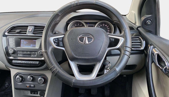 2017 Tata Tiago XZ PETROL, Petrol, Manual, 8,690 km, Steering Wheel Close Up