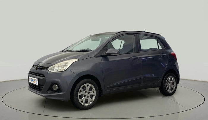 2017 Hyundai Grand i10 SPORTZ 1.2 KAPPA VTVT, Petrol, Manual, 51,237 km, Left Front Diagonal