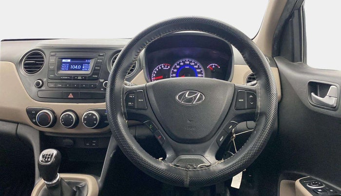 2017 Hyundai Grand i10 SPORTZ 1.2 KAPPA VTVT, Petrol, Manual, 51,237 km, Steering Wheel Close Up