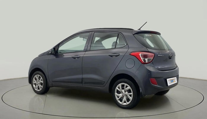 2017 Hyundai Grand i10 SPORTZ 1.2 KAPPA VTVT, Petrol, Manual, 51,237 km, Left Back Diagonal