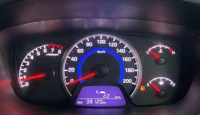 2017 Hyundai Grand i10 ASTA 1.2 KAPPA VTVT, Petrol, Manual, 38,148 km, Odometer Image