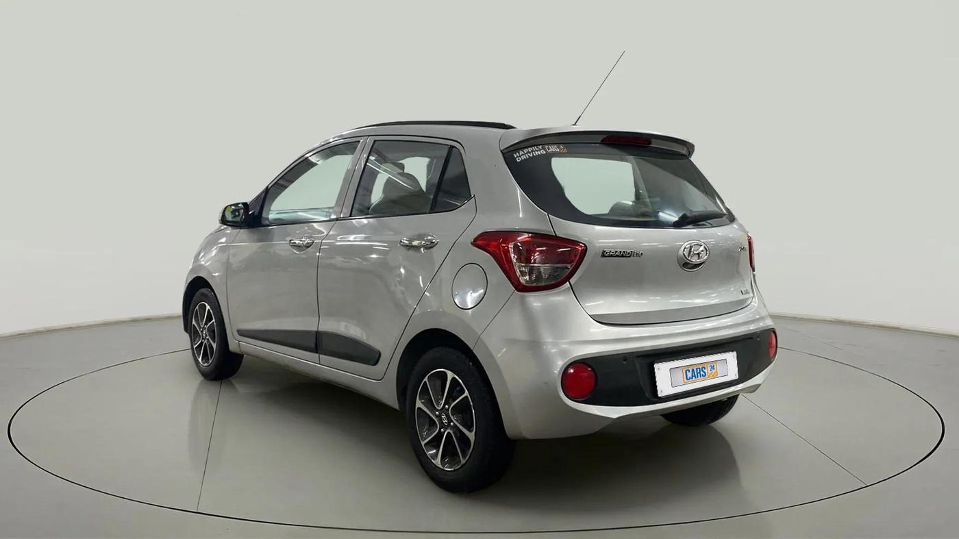 2017 Hyundai Grand i10 ASTA 1.2 KAPPA VTVT, Petrol, Manual, 38,148 km, Left Back Diagonal