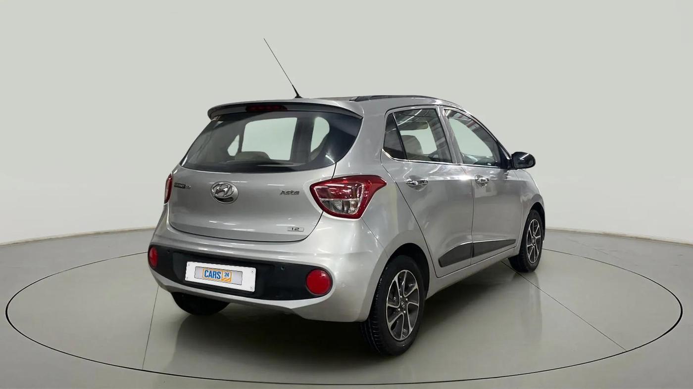2017 Hyundai Grand i10 ASTA 1.2 KAPPA VTVT, Petrol, Manual, 38,148 km, Right Back Diagonal