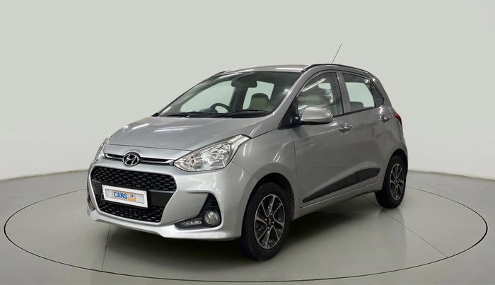 2017 Hyundai Grand i10 ASTA 1.2 KAPPA VTVT, Petrol, Manual, 38,148 km, Left Front Diagonal