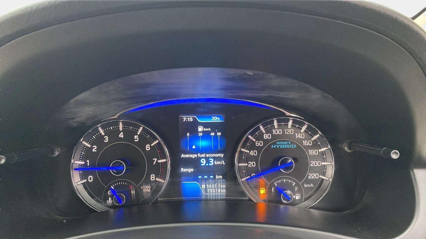 2018 Maruti Ciaz ALPHA 1.5 SHVS PETROL, Petrol, Manual, 75,402 km, Odometer Image