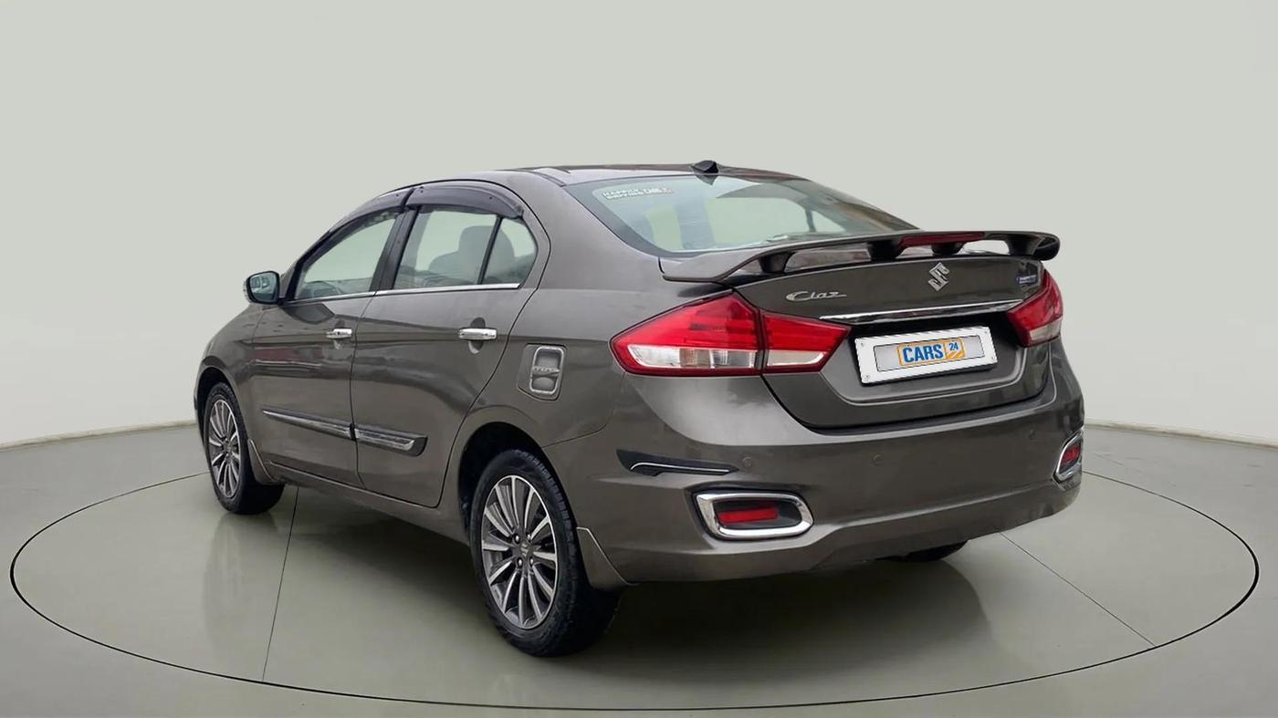 2018 Maruti Ciaz ALPHA 1.5 SHVS PETROL, Petrol, Manual, 75,402 km, Left Back Diagonal