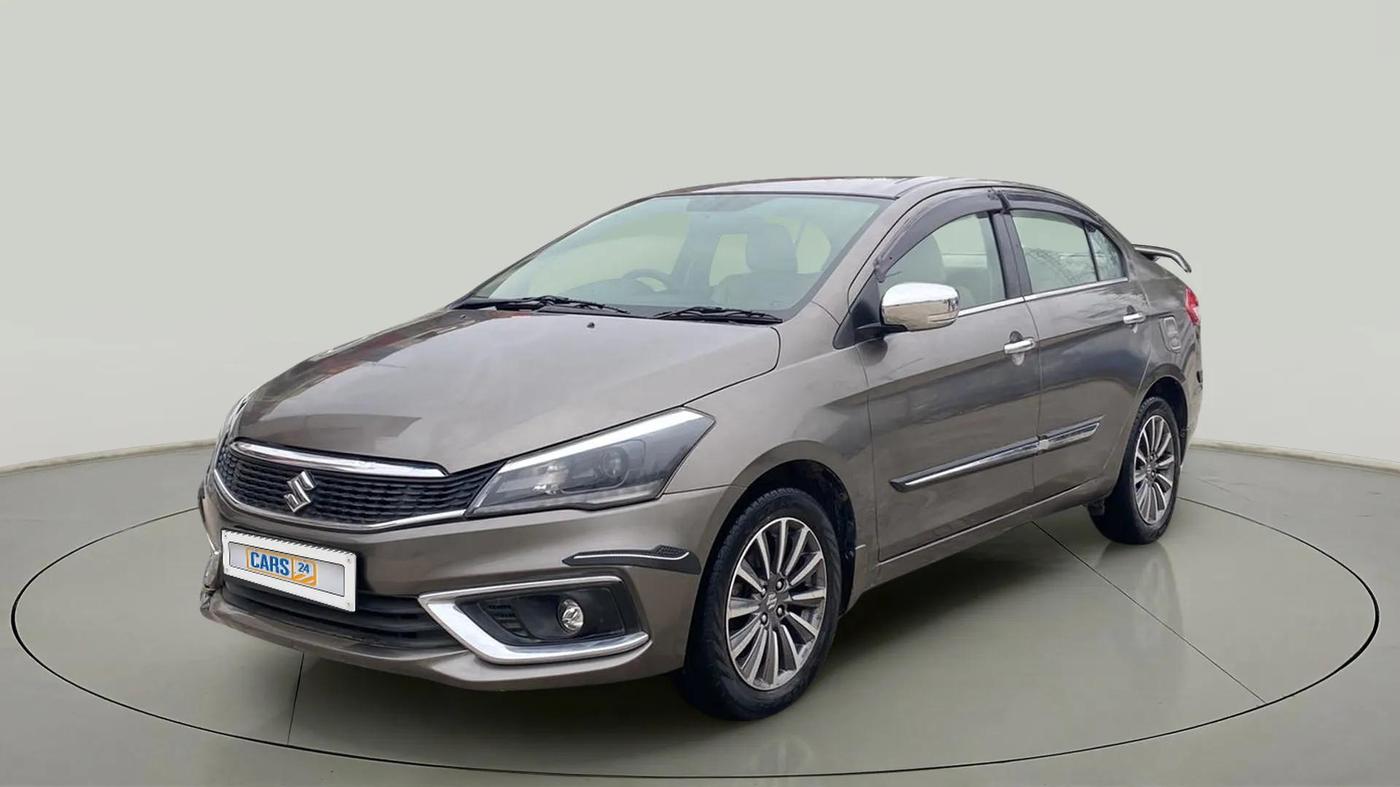 2018 Maruti Ciaz ALPHA 1.5 SHVS PETROL, Petrol, Manual, 75,402 km, Left Front Diagonal