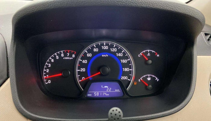 2014 Hyundai Grand i10 MAGNA 1.2 KAPPA VTVT, Petrol, Manual, 58,132 km, Odometer Image