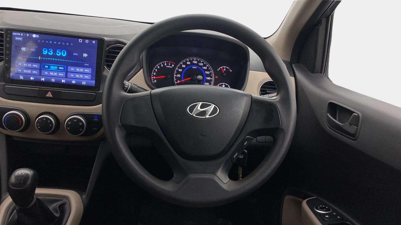 2014 Hyundai Grand i10 MAGNA 1.2 KAPPA VTVT, Petrol, Manual, 58,132 km, Steering Wheel Close Up