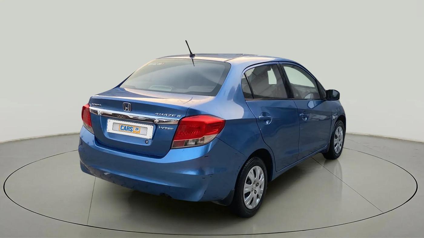 2014 Honda Amaze 1.2L I-VTEC S, Petrol, Manual, 66,964 km, Right Back Diagonal