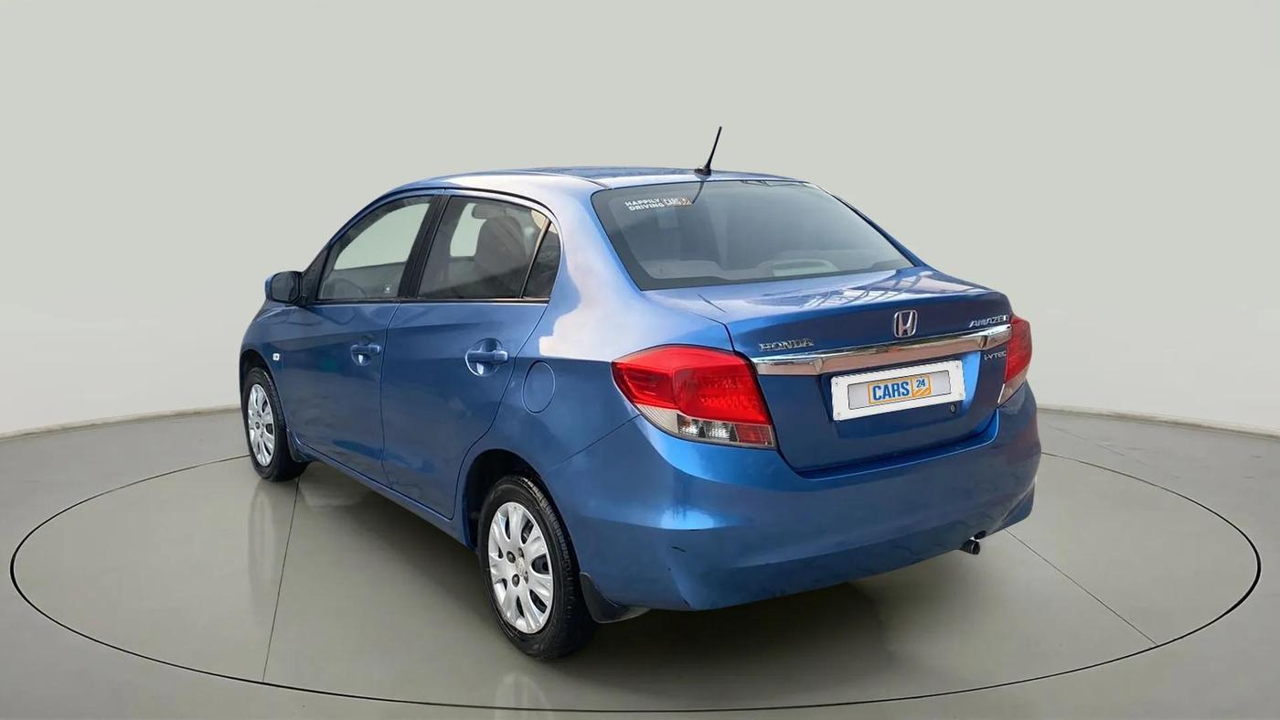 2014 Honda Amaze 1.2L I-VTEC S, Petrol, Manual, 66,964 km, Left Back Diagonal