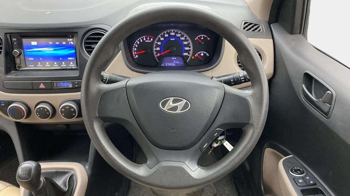 2014 Hyundai Grand i10 MAGNA 1.2 KAPPA VTVT, Petrol, Manual, 67,921 km, Steering Wheel Close Up