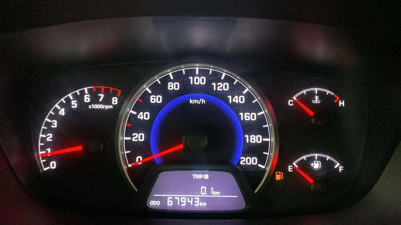 2014 Hyundai Grand i10 MAGNA 1.2 KAPPA VTVT, Petrol, Manual, 67,921 km, Odometer Image