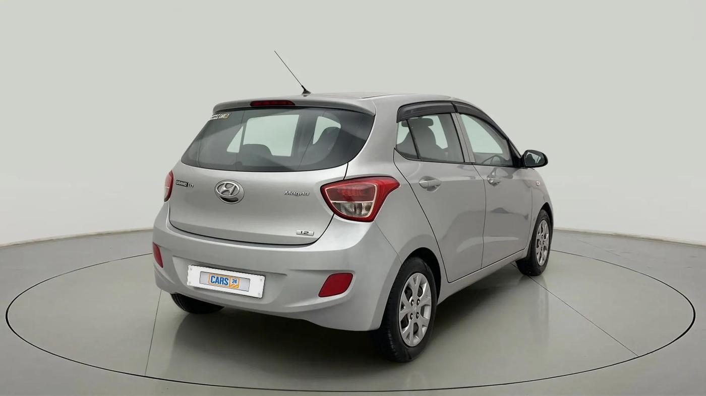 2016 Hyundai Grand i10 MAGNA 1.2 KAPPA VTVT, CNG, Manual, 58,415 km, Right Back Diagonal