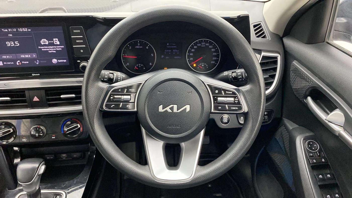 2022 KIA SELTOS HTK PLUS AT 1.5 DIESEL, Diesel, Automatic, 49,196 km, Steering Wheel Close Up