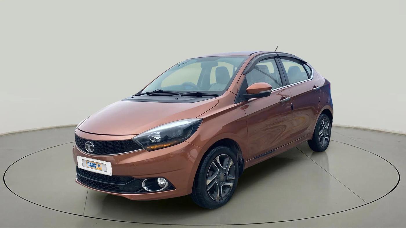 2017 Tata TIGOR XZ (O) PETROL, Petrol, Manual, 23,617 km, Left Front Diagonal
