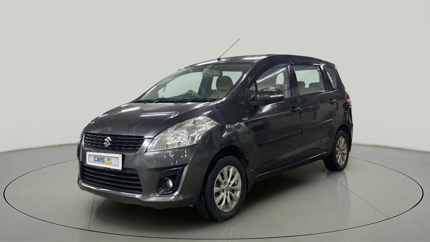 2014 Maruti Ertiga ZXI, Petrol, Manual, 84,719 km, Left Front Diagonal