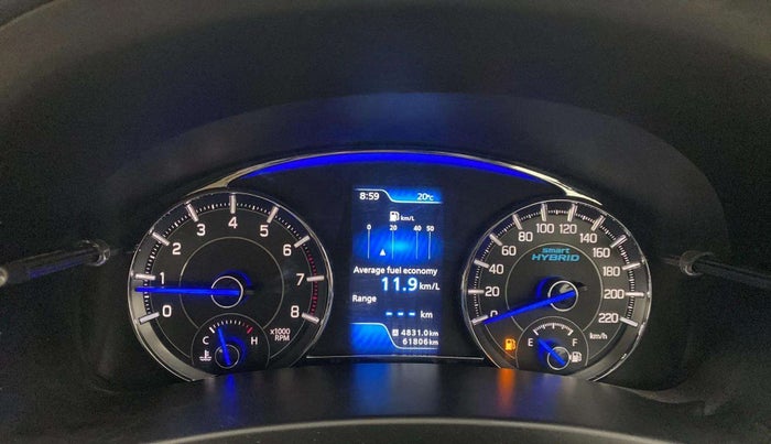 2019 Maruti Ciaz DELTA 1.5 SHVS MT PETROL, Petrol, Manual, 61,840 km, Odometer Image